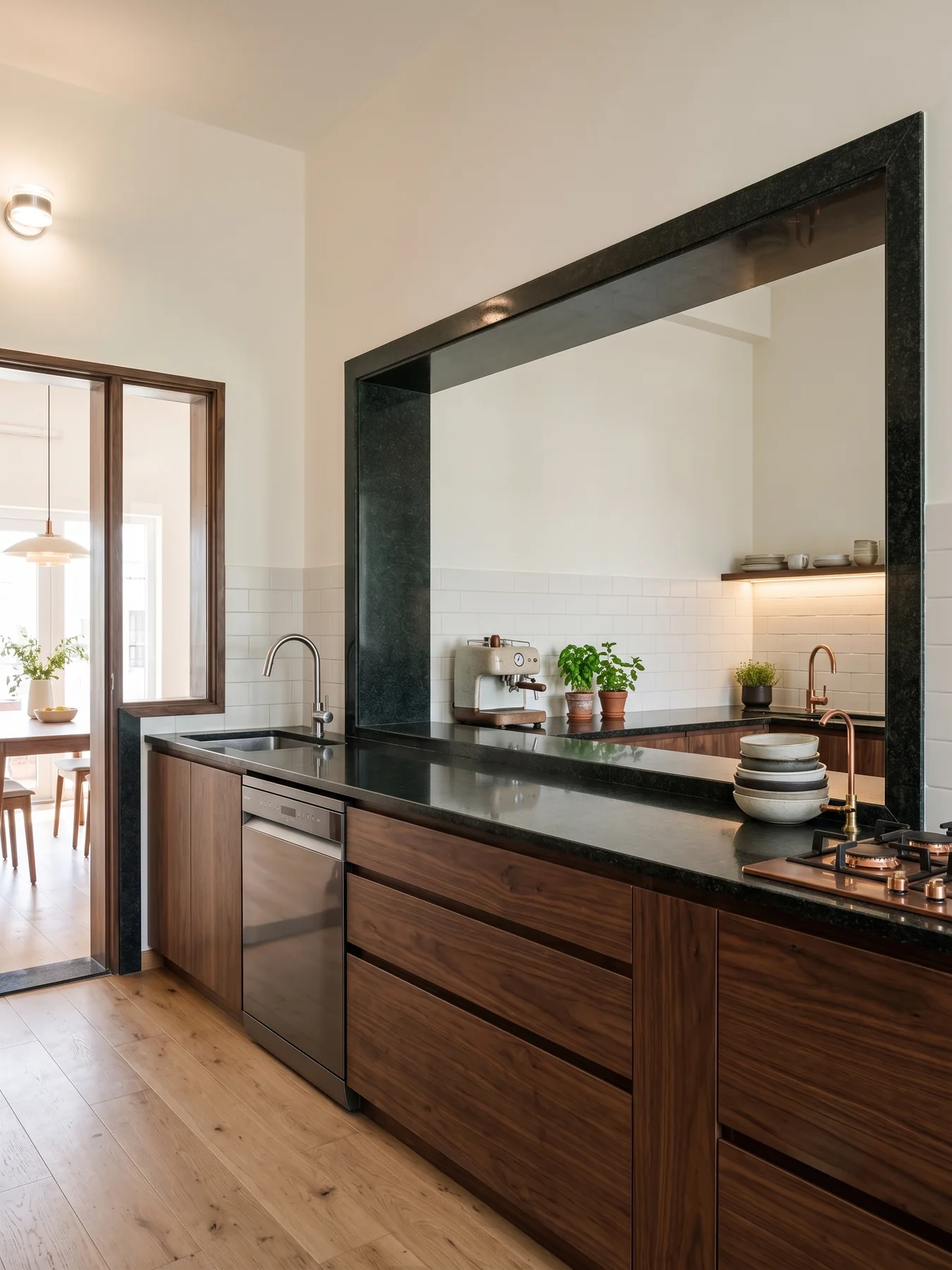 Interior door frame detail from supplied website photography